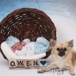 Newborn Owen - Studio Bargeroosterveld